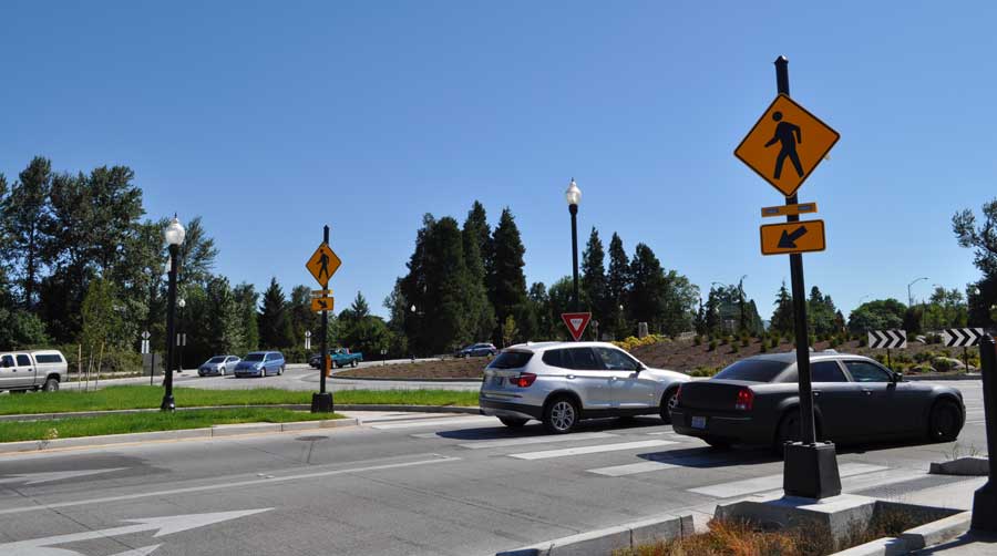 Traffic Roundabout Glenwood