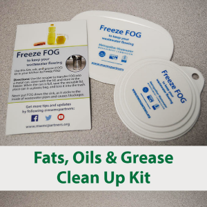 Fats, Oils, and Grease Clean Up Kit; click to order one