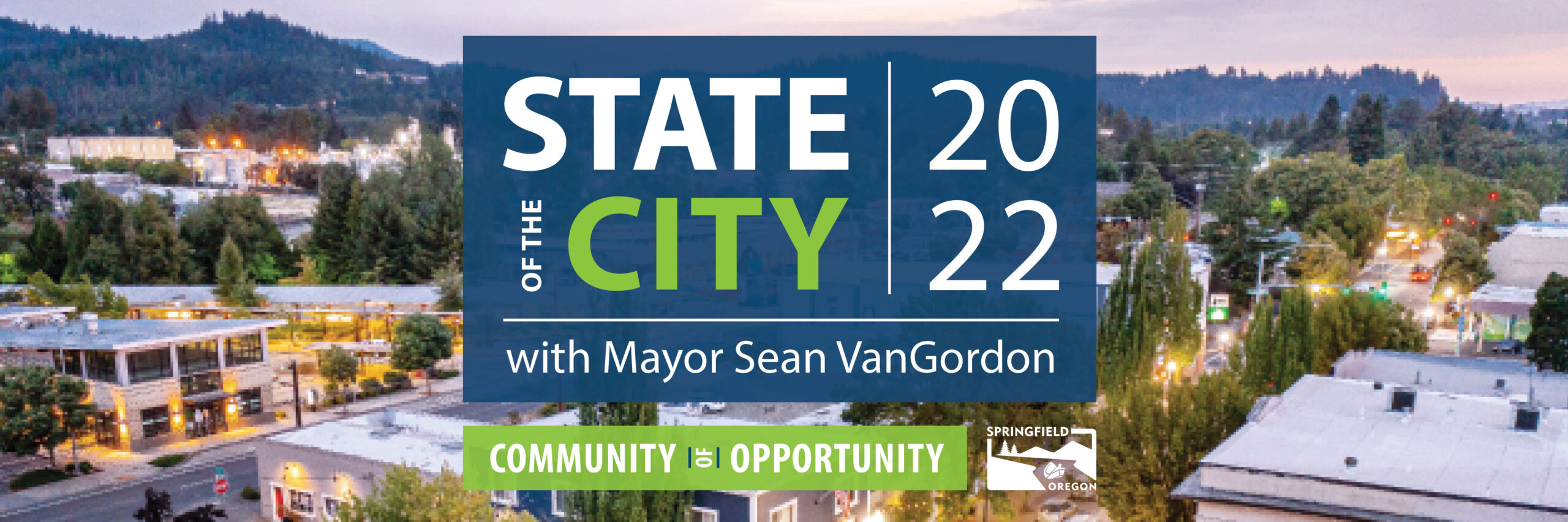2022 State of the City Banner
